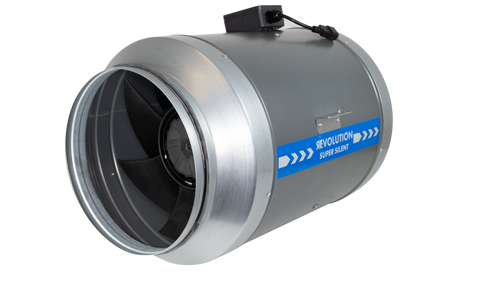 Revolution Super Silent High Power AC Stratos Fan | 315mm & 355mm Inline Extractor — 12" - 3812m3/h