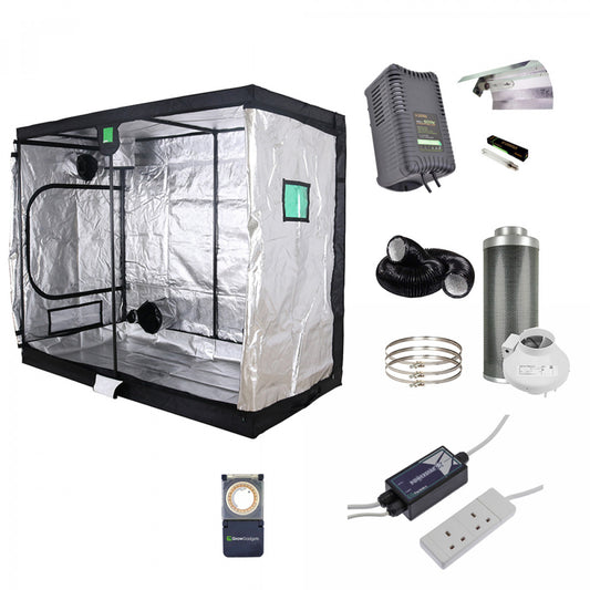 BudBox Pro Tent Kit (120cm x 240cm x 200cm)