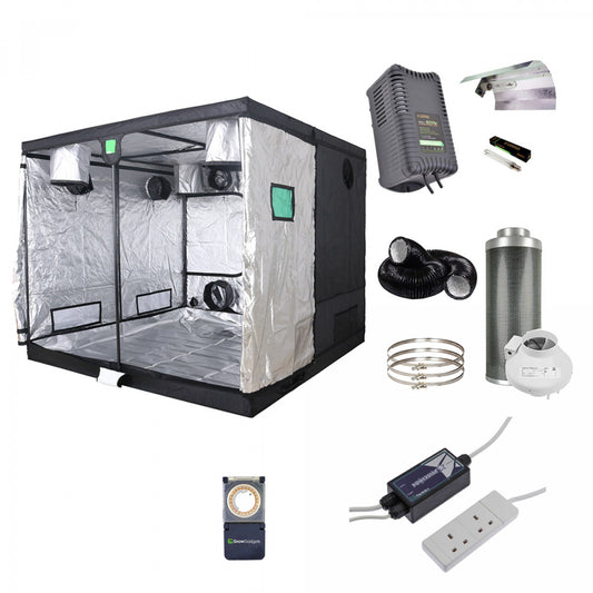 BudBox Pro Tent Kit (240cm x 240cm x 200cm)