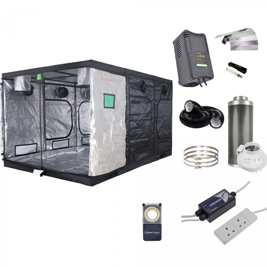 BudBox Pro Tent Kit (360cm x 240cm x 200cm)