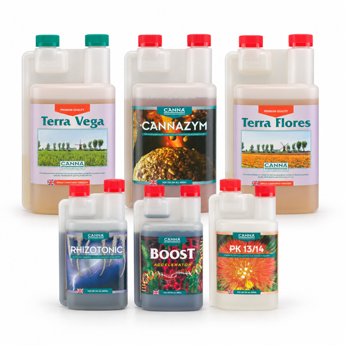 Canna Complete Soil Nutrient Kit for 1-4 Plants
