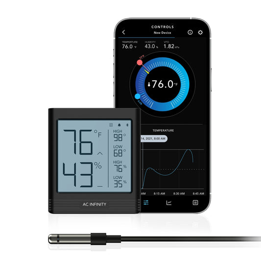 AC Infinity CloudCom Smart Thermo-Hygrometer