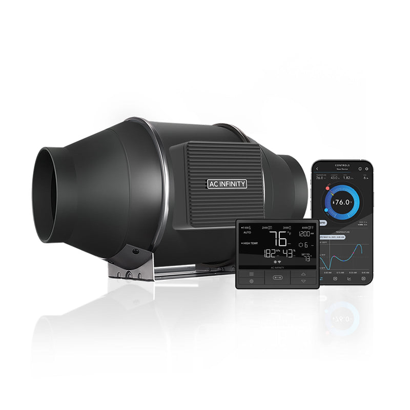 AC Infinity Cloudline PRO T-Series Inline Fan (with 69 PRO Controller)