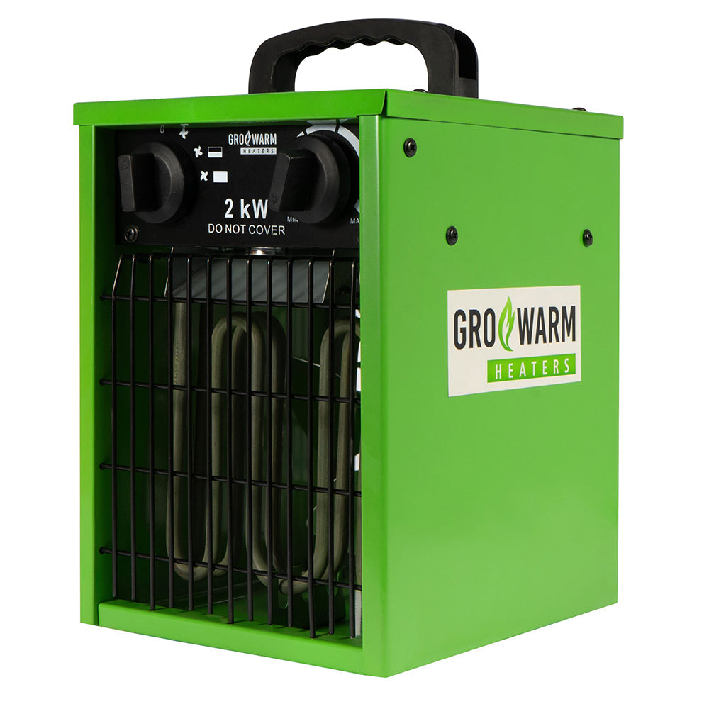GroWarm Eco Electric Fan Heater 2KW