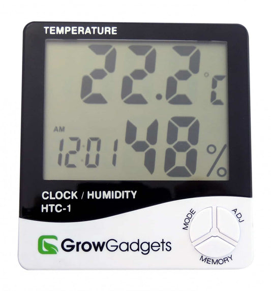 Grow Tools Temperature & Humidity Meter