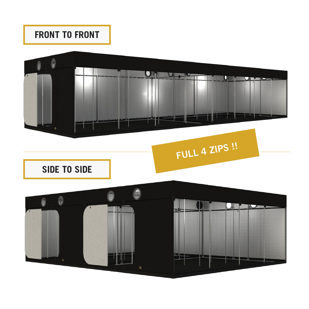 Secret Jardin Intense Grow Tent — linkable front to front and side to side