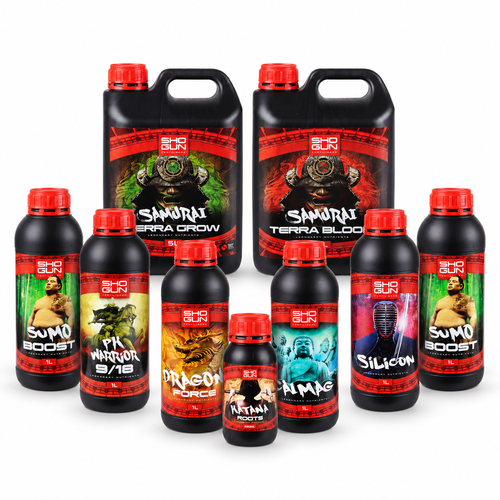 Shogun Complete Soil Nutrient Kit for 4-8 Plants