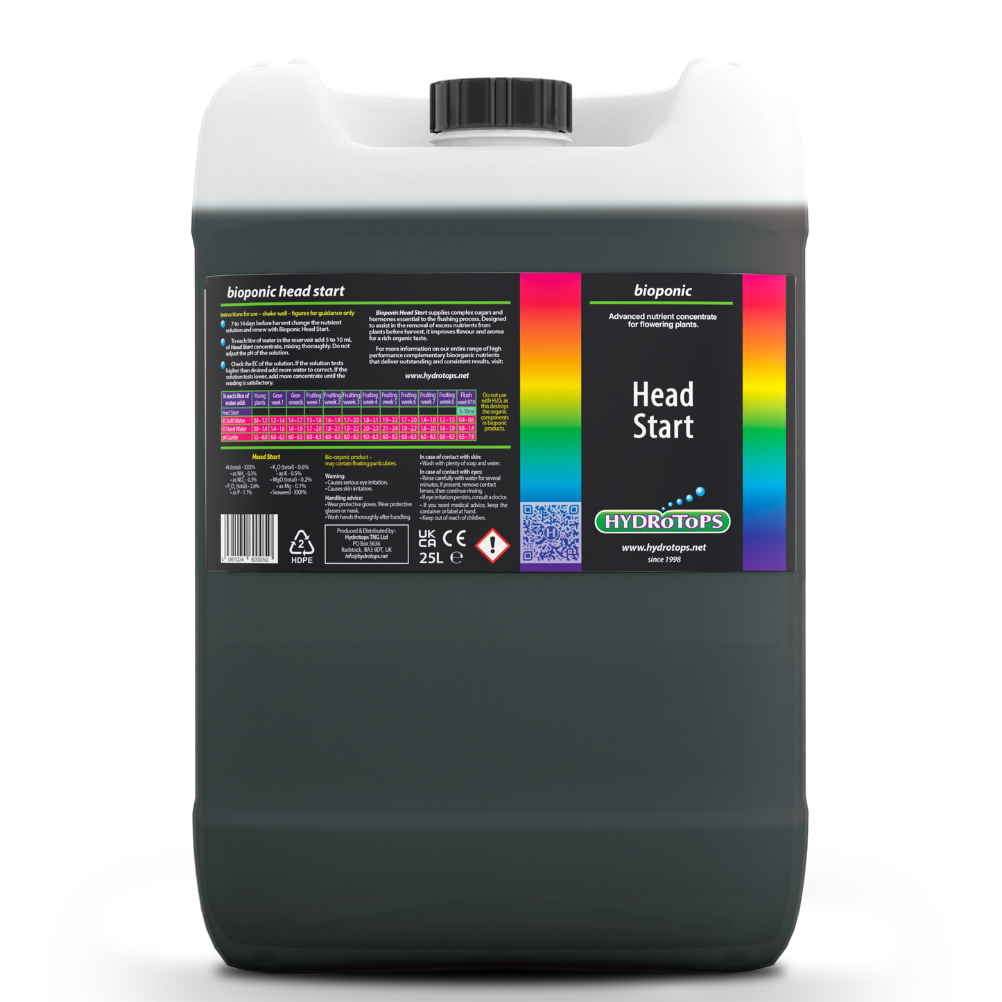 HydroTops Head Start — 25L