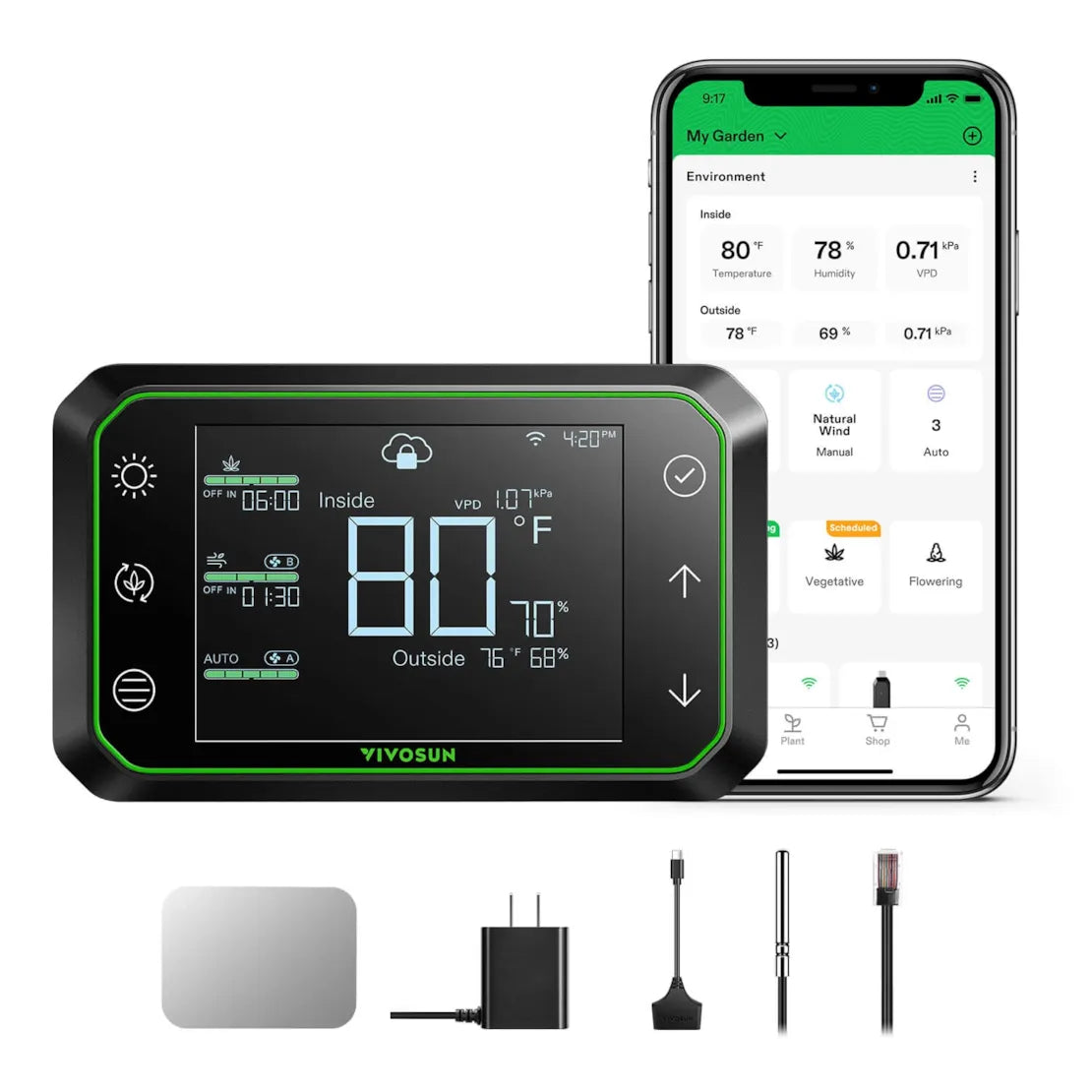 VIVOSUN Grow Hub Controller E42A