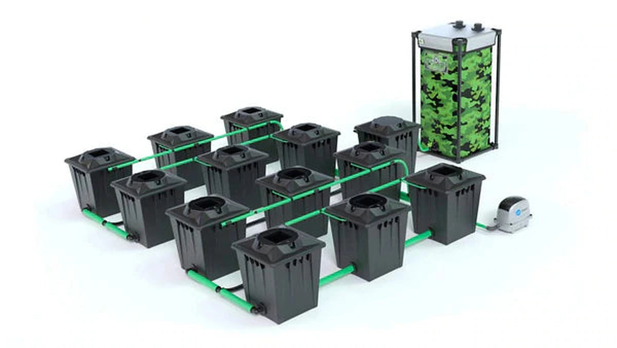 Alien RDWC 12 Pot 20L Black Series