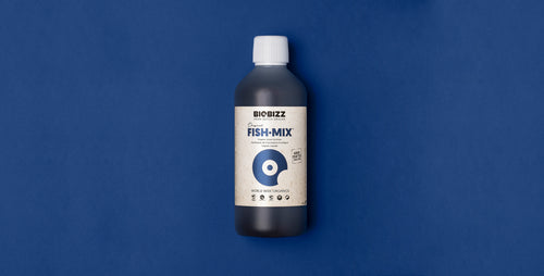 BioBizz Fish-Mix, one of the six organic feeds included in the All-Pack Outdoor kit