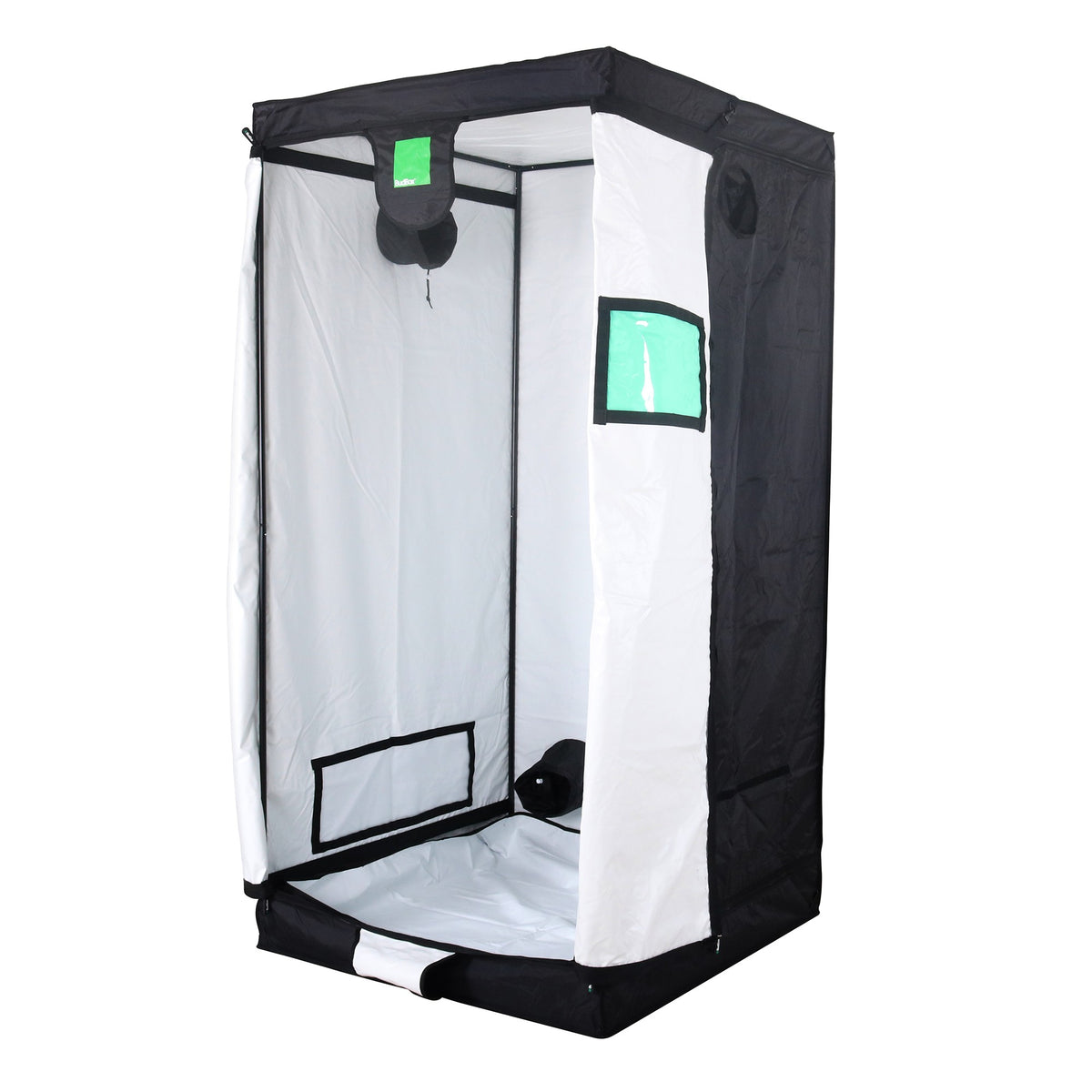 BudBox Pro Tent 100x100x200cm — White lining