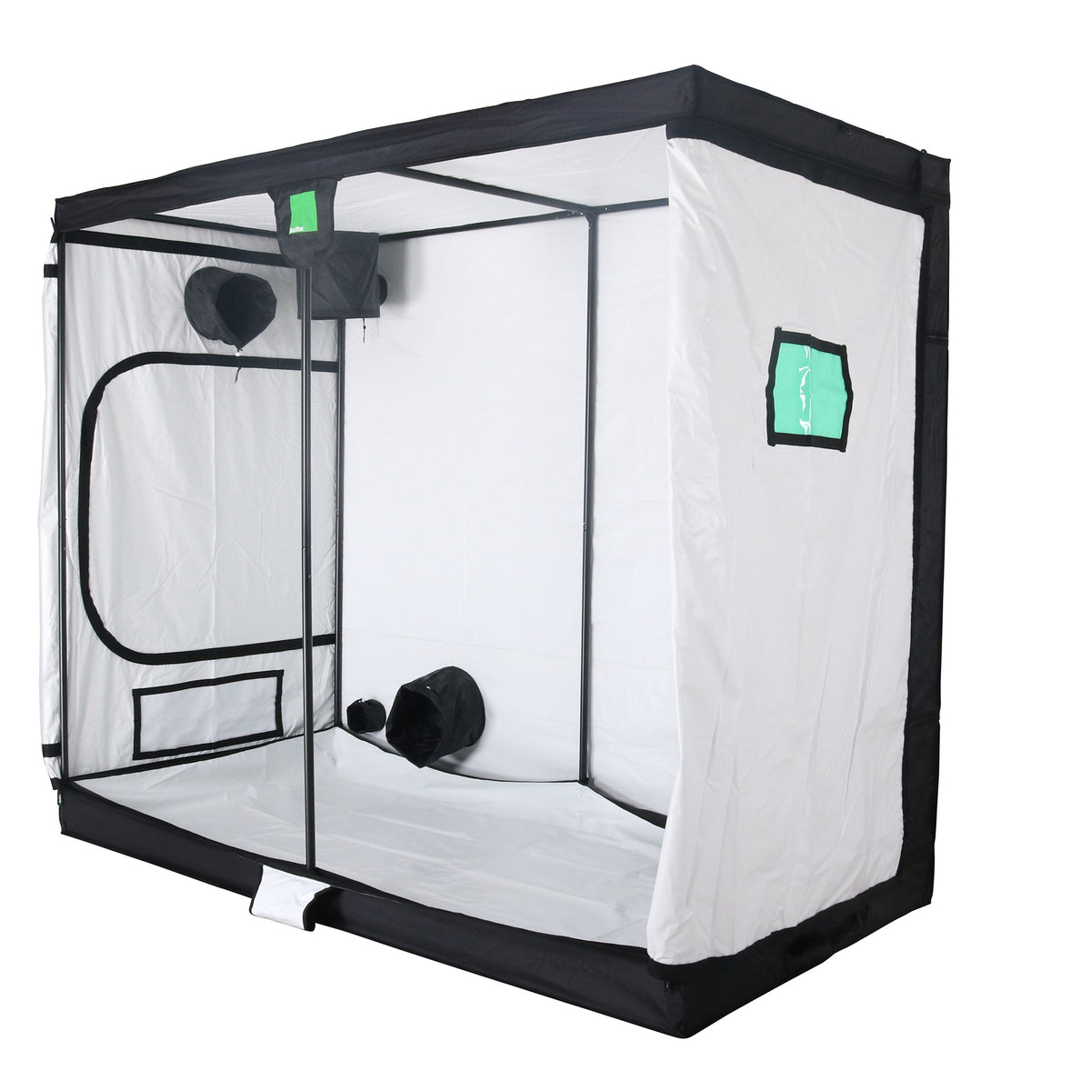 BudBox Pro Tent 120x240x200cm — White lining