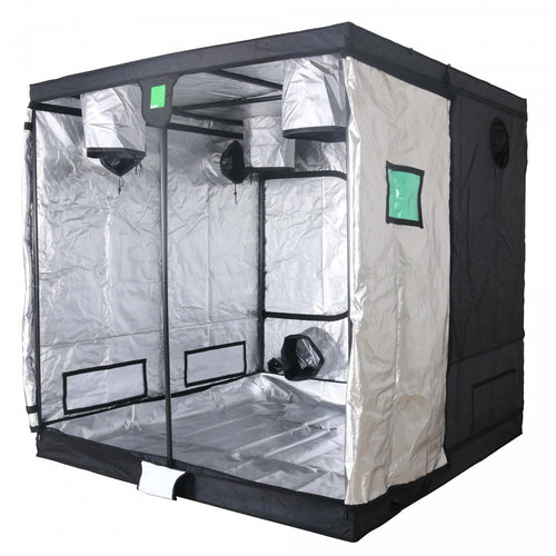BudBox Pro Tent 200x200x200cm — Silver