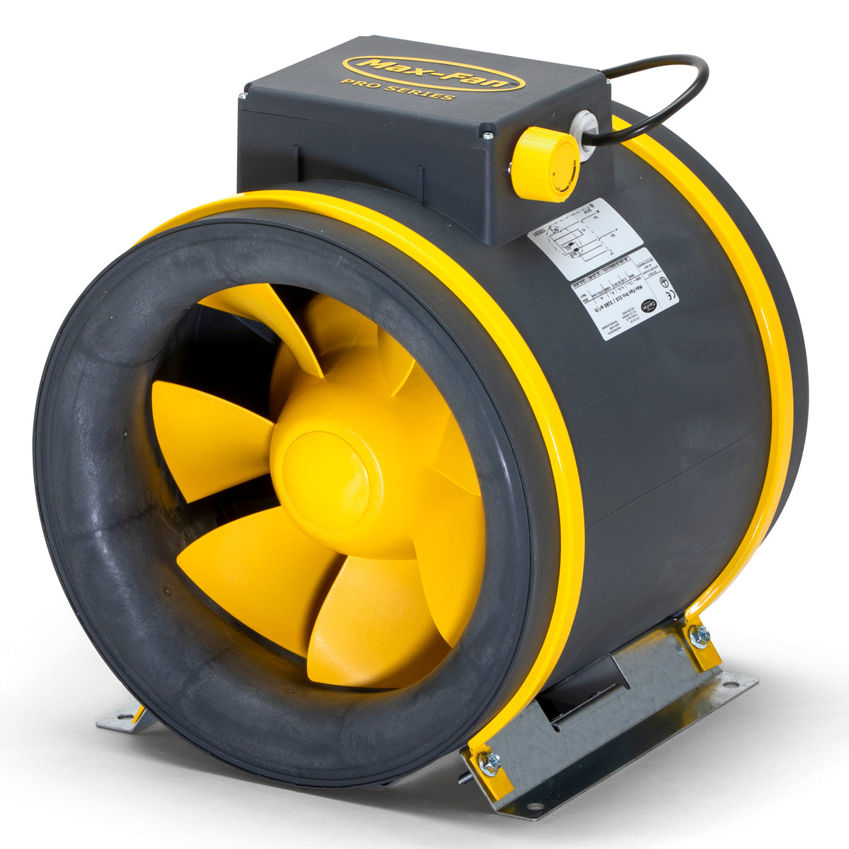 Can Max-Fan Pro AC Inline Extractor — 12" (3180m3/hr)