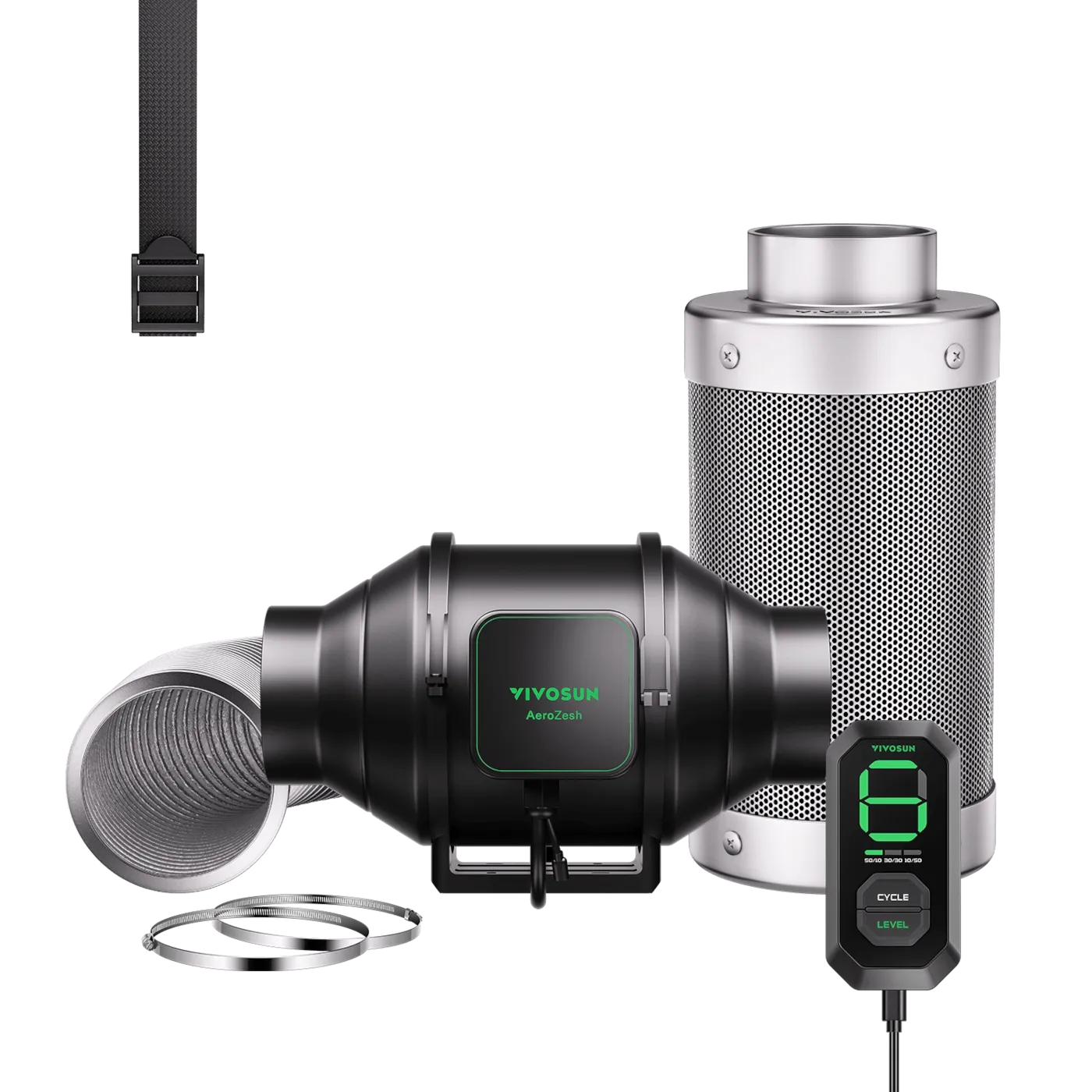 VIVOSUN AeroZesh Extraction Kit