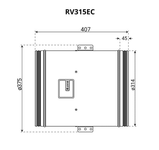 Super Silent Revolution Vector EC Fan