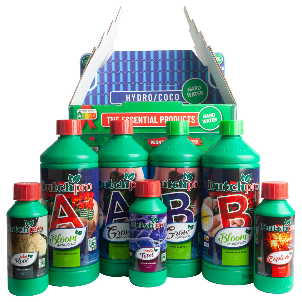 Dutch Pro Hydro & Coco Nutrient Starter Pack — Hard Water - Autoflowering