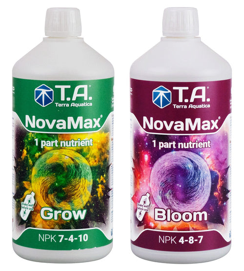 Terra Aquatica FloraNova (NovaMax) Grow and Bloom bottles