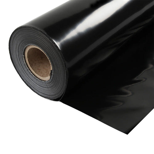 Roll of Gorilla black/white poly sheeting, black side facing out