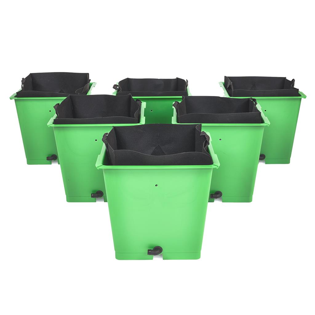 Green Man Flood & Drain Kit — 6 Pot Package