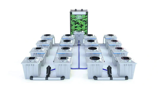 ALIEN® RDWC 16 Pot 20L PRO Silver Series