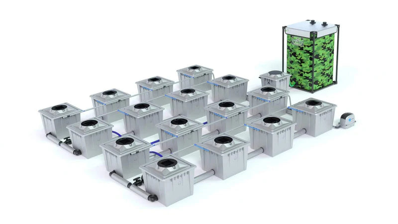 Alien RDWC 16 Pot 36L PRO Silver Series