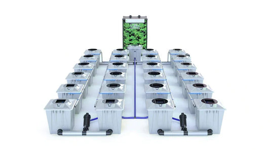 ALIEN® RDWC 24 Pot 20L PRO Silver Series