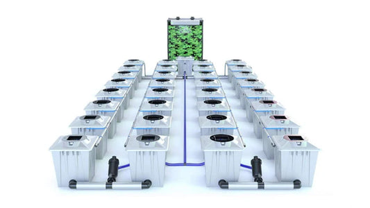 ALIEN® RDWC 32 Pot 20L PRO Silver Series