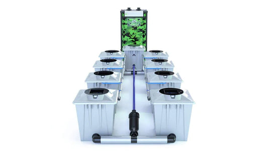 ALIEN® RDWC 8 Pot 20L PRO Silver Series