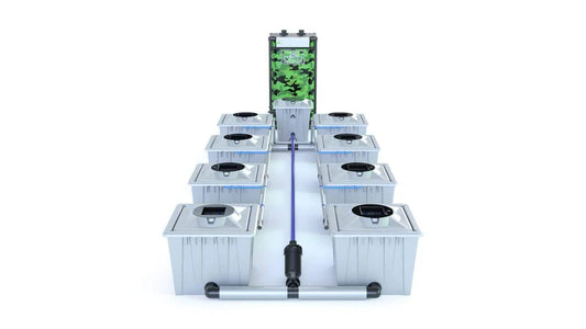 Alien RDWC 8 Pot 36L PRO Silver Series