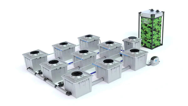 Alien RDWC 9 Pot 36L PRO Silver Series
