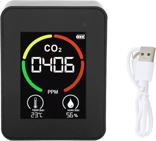 Grow Tools CO2 Monitor - handheld CO2, temperature and humidity display