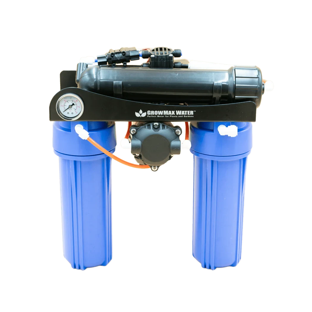 GrowMax Max Pump 700 Reverse Osmosis System with its built-in pressure pump