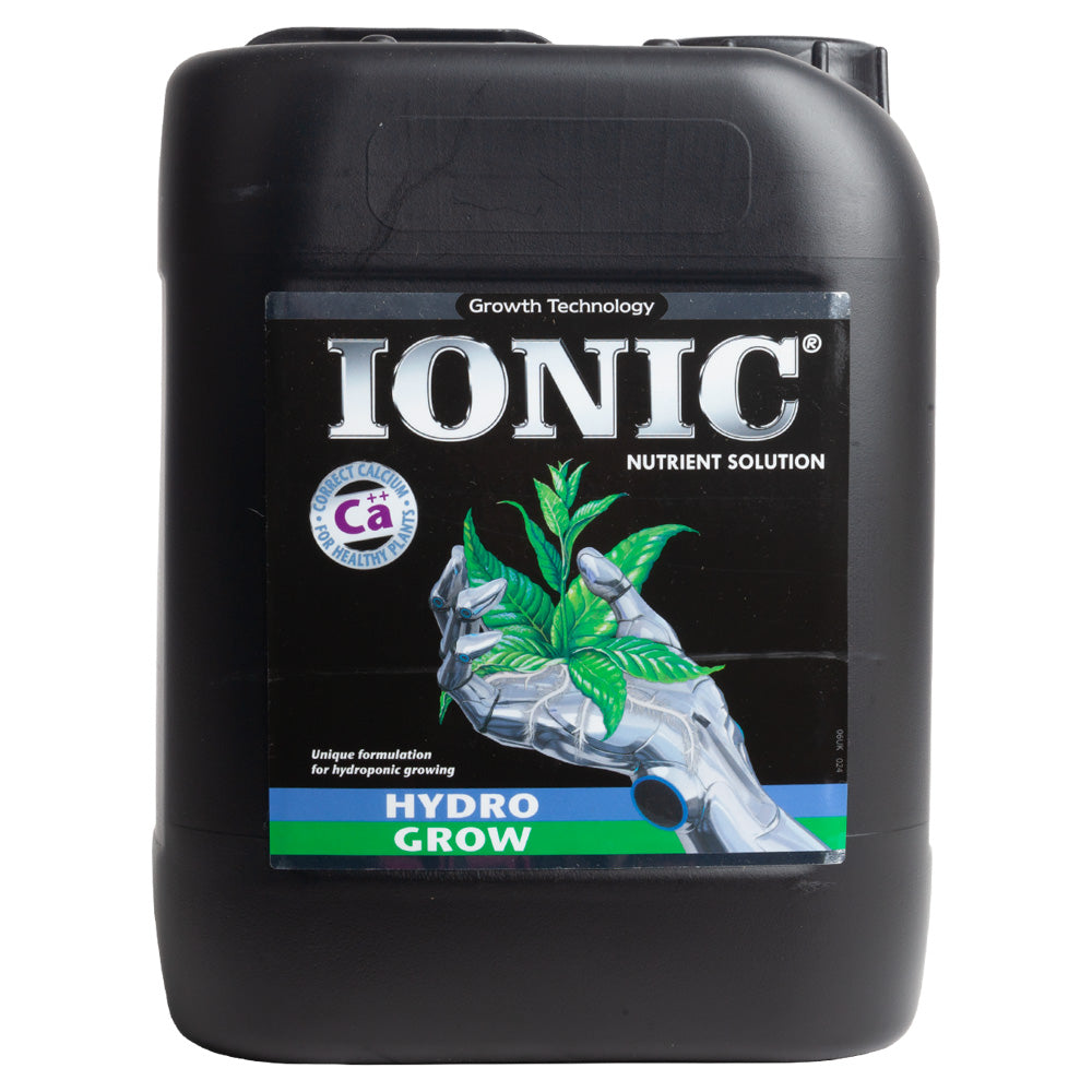 Ionic Hydro Grow One Part Soft Water Hydroponic Nutrient — 5 Litre