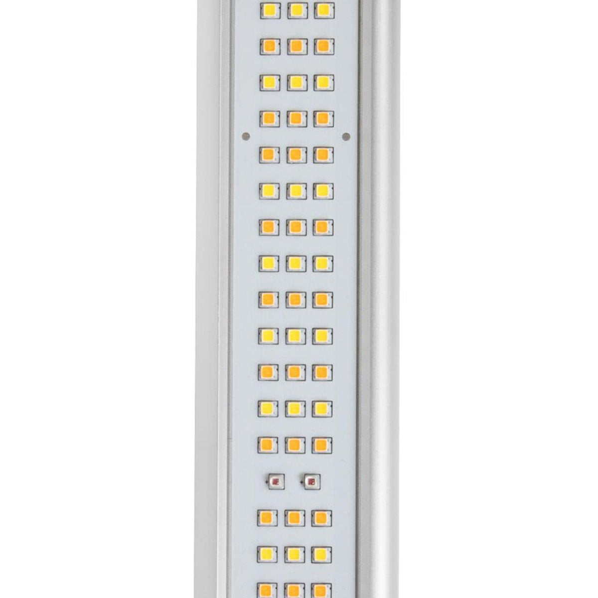 LUMii BLACK 720W LED Kit LED bar close-up with white and red diodes