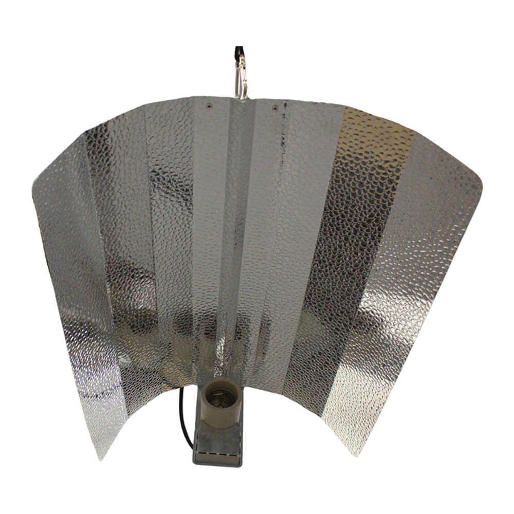 LUMii BLACK Reflector underside with dimpled wings