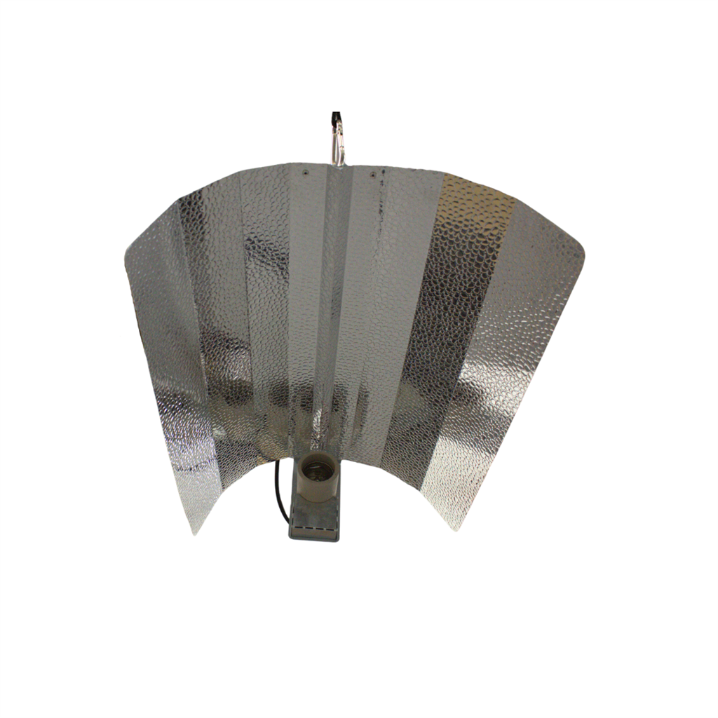 LUMii BLACK Reflector underside with dimpled wings