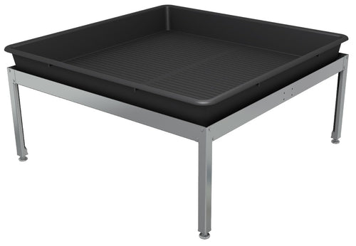Metal Grow Bench Frame — 80 x 80 x 40cm (shown with a tray, not included)