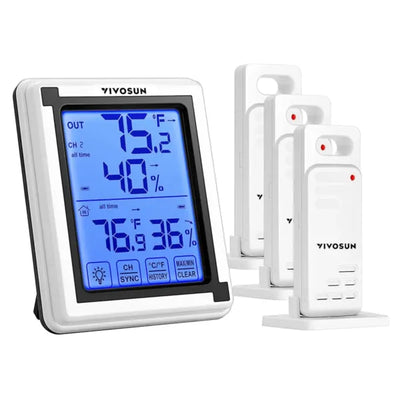 VIVOSUN Wireless Thermometer & Hygrometer Set