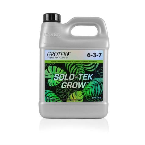 Grotek Solo-tek Grow 1L one-part base nutrient bottle