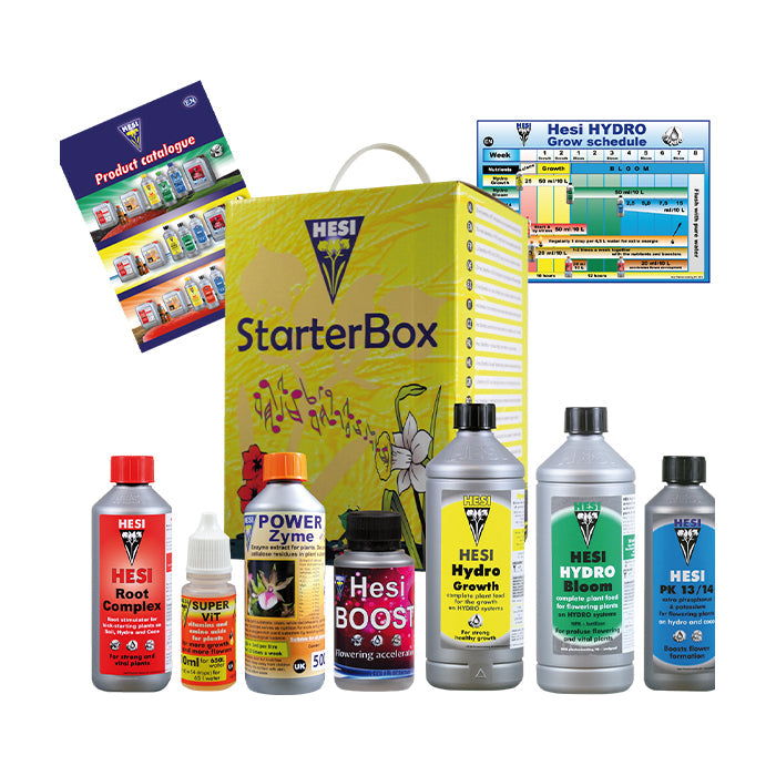Hesi Starter Box Hydro Complete Nutrient Kit