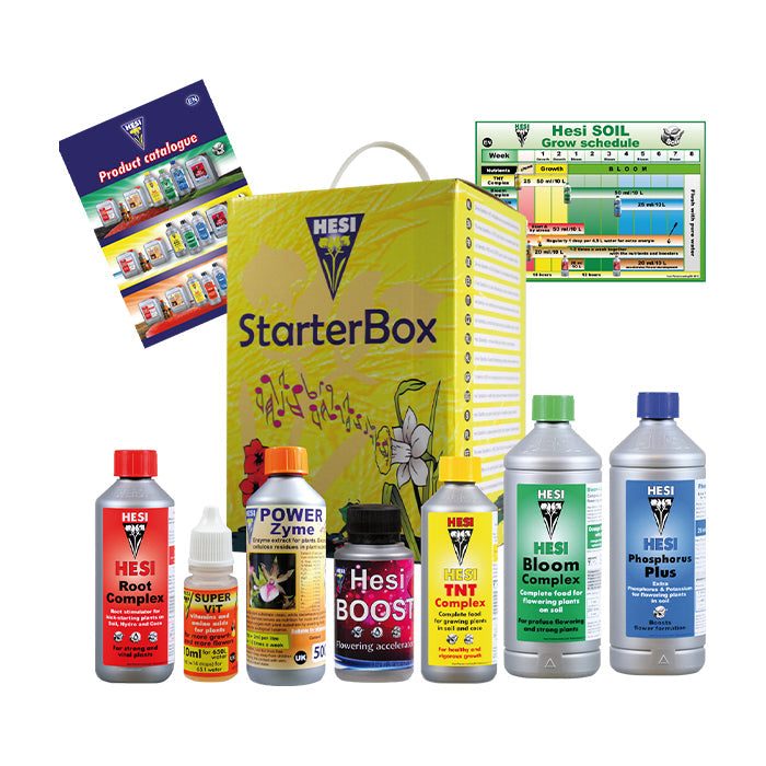 Hesi Starter Box Soil Complete Nutrient Kit