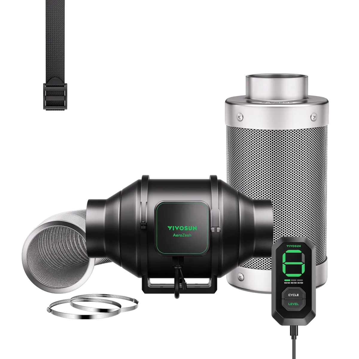 VIVOSUN AeroZesh Extraction Kit