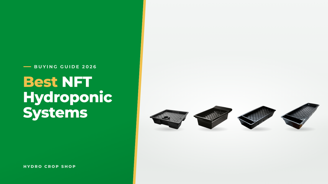 Nutriculture Gro-Tank NFT hydroponic kits: GT090, GT205, GT424 and GT604