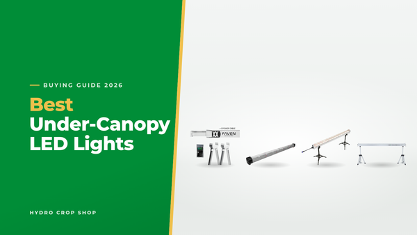 Best under-canopy LED lights: Faven, ThinkGrow, Elite and Nanolux bars compared on output, stands and price