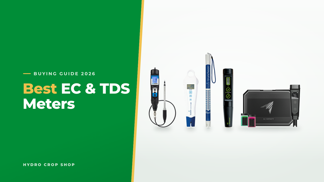 Best EC and TDS meters: Aqua Master Tools, Bluelab, Milwaukee and AC Infinity meters