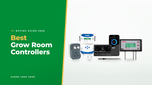 Best grow room controllers: Mission Control LogicFan, G.A.S Enviro, AC Infinity Controller 69 Pro and Rhino 2EC controllers