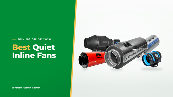 Best quiet inline fans: Revolution Silenced V2, AC Infinity Cloudline, Phresh, Rhino and G.A.S Air EC fans