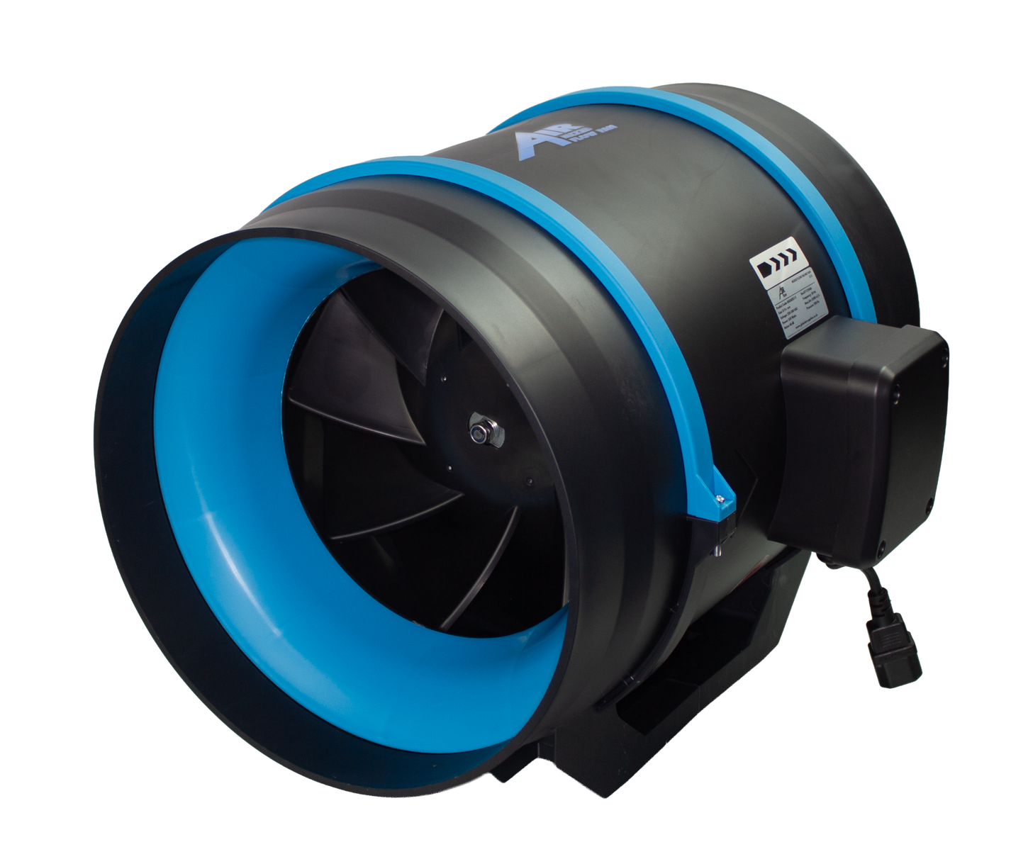Air AC Mixed Flow Inline Extractor Fan (formerly RadAir) | 100-315mm — 12" (315mm) - 2300m3/h